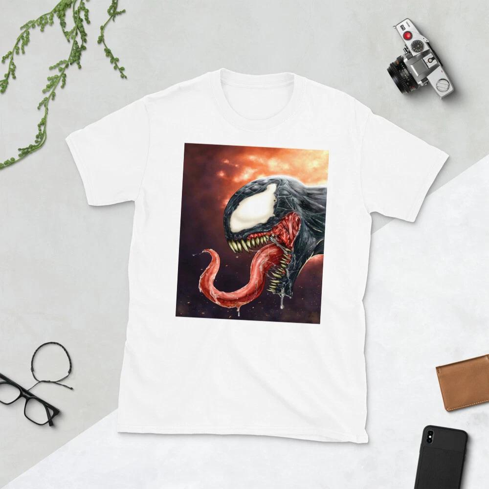 

VENOM AWESOME ARTISTIC GRAPHIC COLORFUL DESIGN Short-Sleeve Unisex T-Shirt 3XL