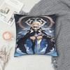 genshin impact game Printed Pillowcase Cushion Cover  Throw Pillow Cover Soft and Sweet Bed Decor Square Multi Size