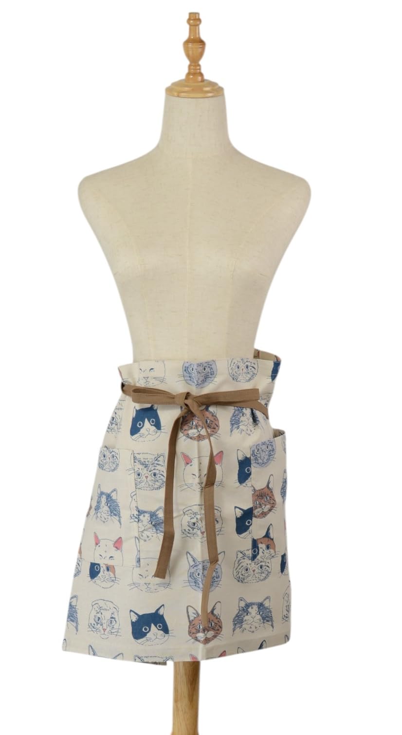 

Friends Hill Garson Apron Verias Cat Beige