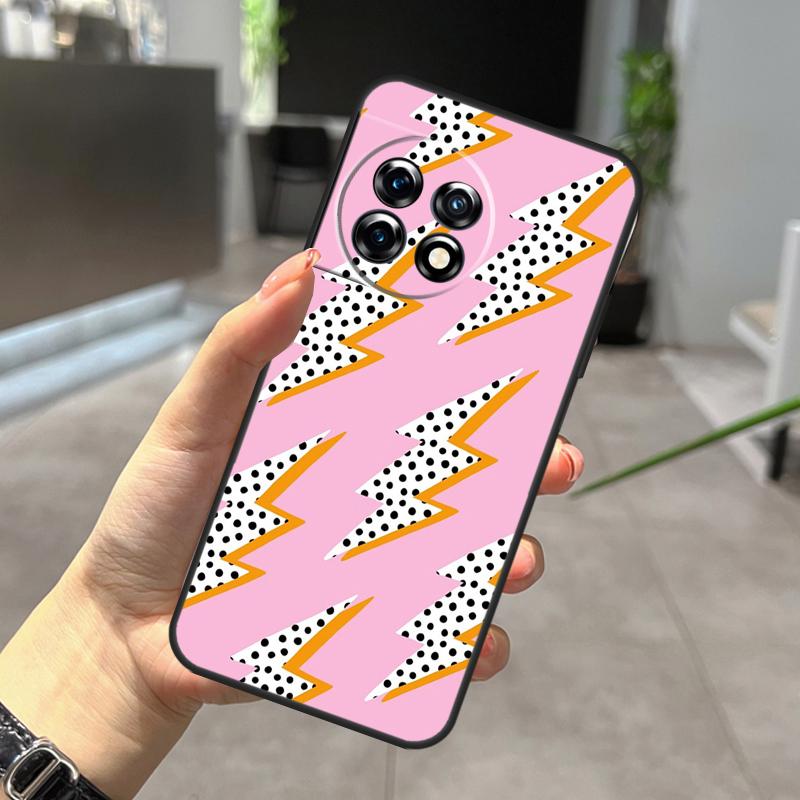 

Lightning Bolt Pattern Case For OnePlus Nord CE 5 2 3 4 Lite N20 N30 OnePlus 15 R 10T 12R 13R 13 12 11 10 Pro Cover OnePlus 15