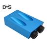 Pocket Hole Screw Jig 15 Degrees Drill Joinery Kit Compact Design Portable Woodwork Guides Joint Angle Locator Tool