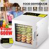 220V 600W 8 Trays Beef Jerky Making Tools Drying Machine Fruit Dryer Dehydrator for Fruit Meat Food Home Appliances