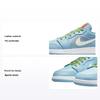 Air 1 Low SE GS Blue Stitch Kids Sneakers Psychic-Blue Vivid-Green Safety-Orange DO8227-400