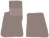 Beige Velour Floor Mats For: Smart Roadster Roadster (2002-2005)