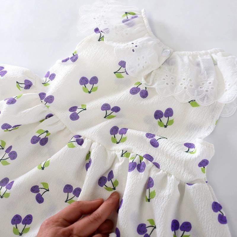 Cute Korean Style Little Girls Floral Cami And Shorts Two Piece Summer Outfit