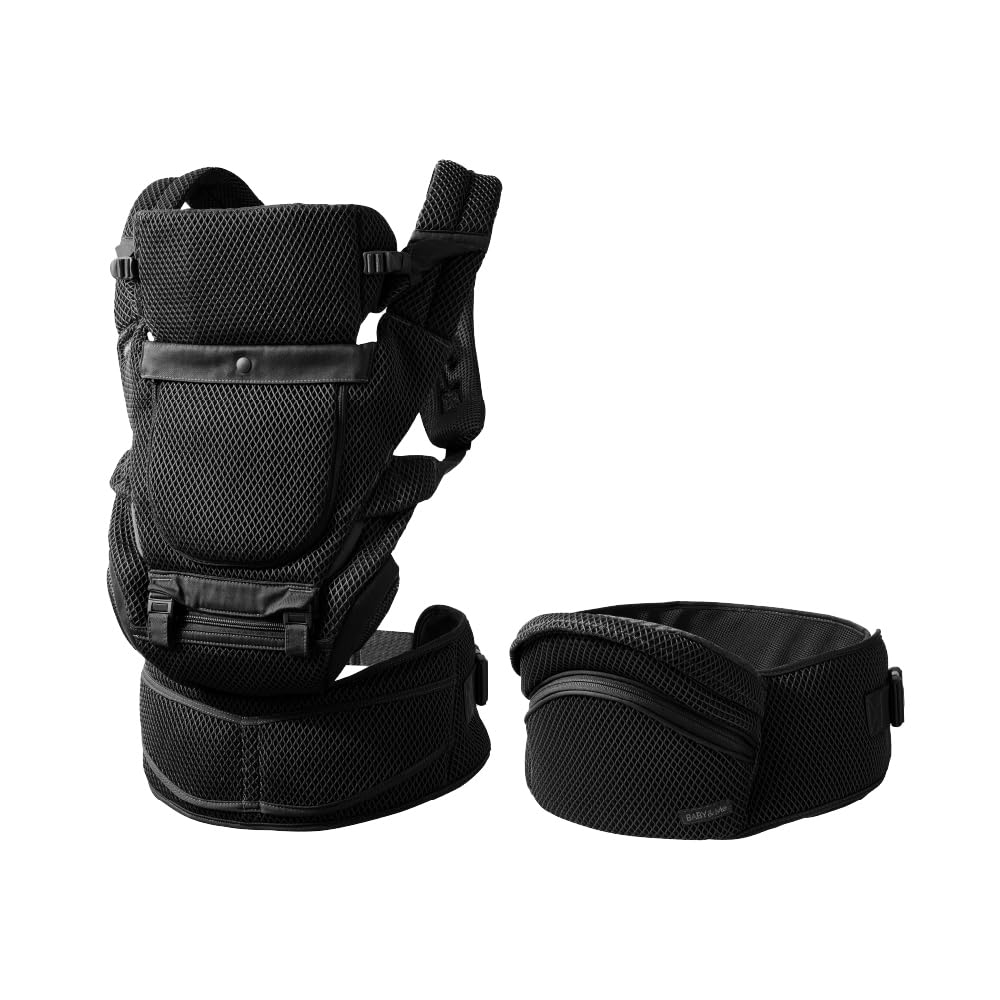 

Beren first set black Baby usable from baby carrier with hip front of neck baby hip seat carrier BABY&Me BM-10-03 carrier, newborns, seat, sitting, чорний