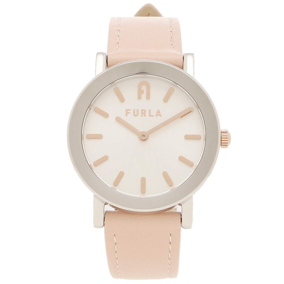 

Watch Minimal Shape 32 MM Quartz White Pink FURLA WW00007001L1 [FURLA] Women s [Item]