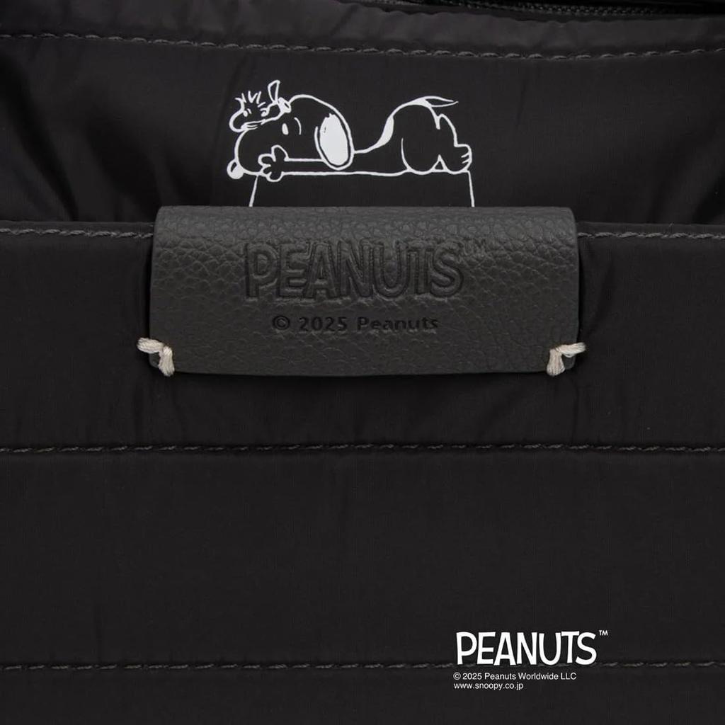 CLATHAS x PEANUTS Boston Black Women's Bag,