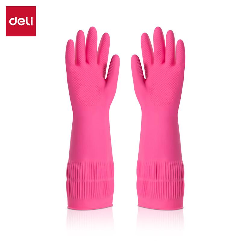 Deli Extended Reusable Latex Gloves