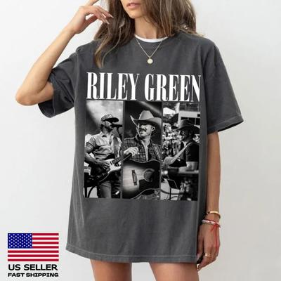 2025 Riley Green Damn Country Music Tour Shirt, Riley Green 2025 Concert Unisex T-Shirt