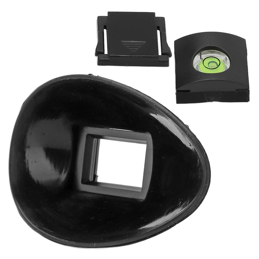 Camera Eyepiece Eyecup Viewfinder Protector for EOS 760D 750D Camera with Cold Shoe Cover