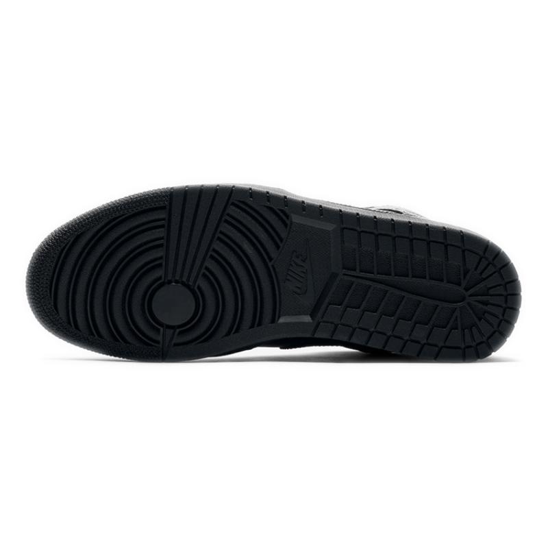 Air Jordan 1 Mid 'Triple Black' 2020 Jordan 554724-091