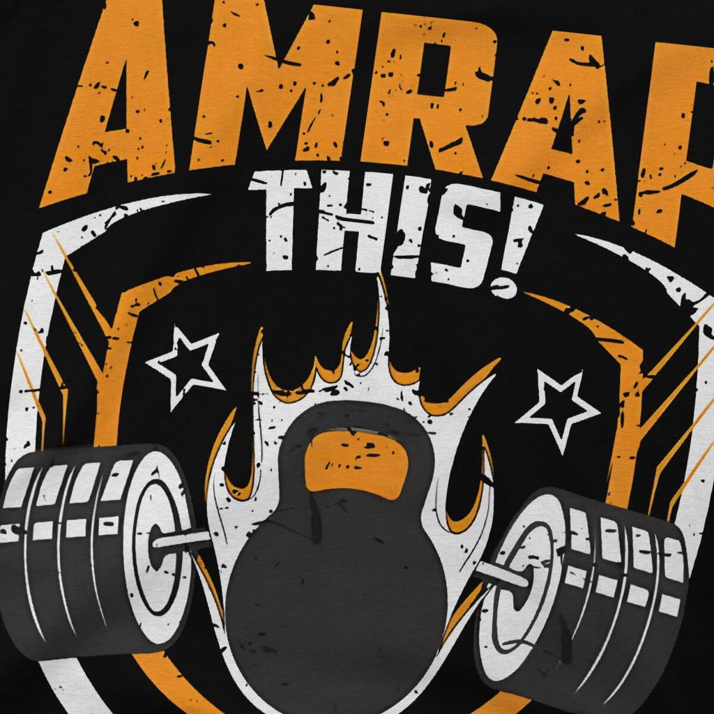 This T-Shirts for Men Crossfit Casual 100% Cotton Tee Shirt Round Collar Short Sleeve T Shirts Birthday Gift Tops