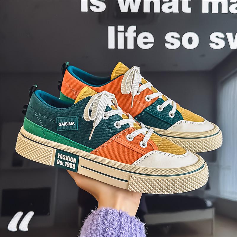 Fashion CYYTL Canvas Shoes Summer Breathable Men Sneakers Casual Outdoor Walking Hiking Luxury Designer Platform Skateboard Flat Loafers