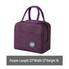 Insulated Lunch Box for Students and Office Workers, Waterproof and Anti-Oil Handbag with Large Capacity and Aluminum Foil Lining.