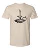 Cottage Cult Clothing Tee T Shirt Cotton Goth Witch Occult Victorian Candlestick