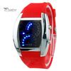 Moderne Herren Damen Sport LED Armbanduhr mit Dashboard-Muster Zifferblatt Digitale Armbanduhr Geschenk
