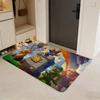 Competitive A-Apex Legends Floor Mat Flannel Door Mat Non-Slip Absorbent Washable Indoor Home Rug