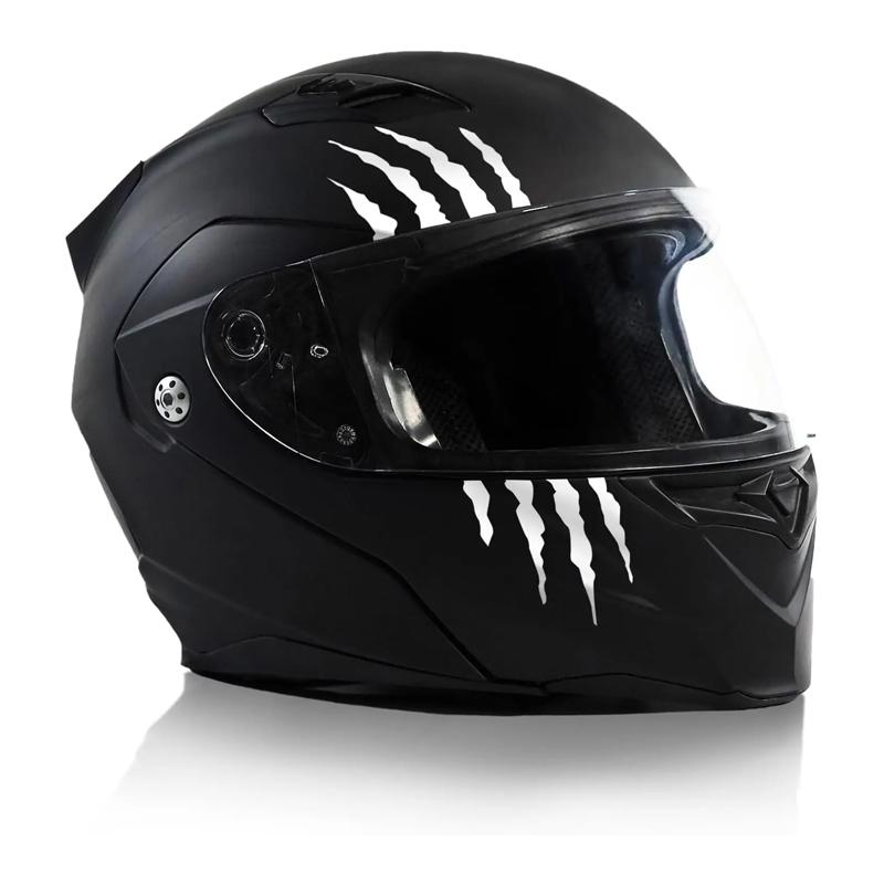 Monster Claw Scratch Racing Helmet Stickers Waterproof Motorcycle Fuel Tank Scooter Body Vinyl Decals Refit Durable Decoration