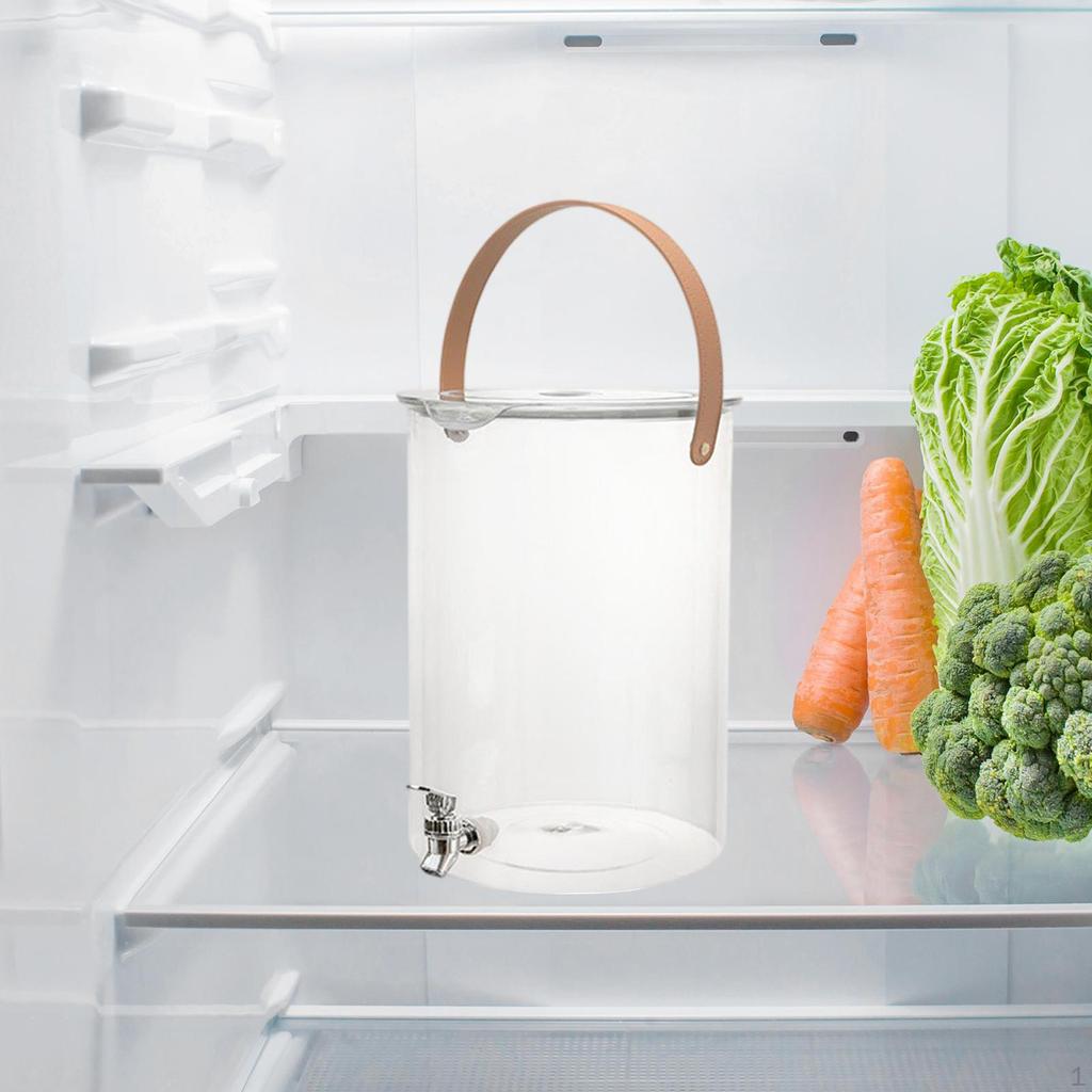 Beverage Dispenser, Barrel with Handle And Closure, Functional Leak, Made of PP, for