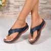 Fashion Women Sandals Summer Handmade Leather Sandals Trendy Lightweight Fashion Shoes Outdoor Comfortable Simple Sandals Slides Women