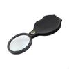 Folding Magnifier 10x Small Glass Thickened Lens Compact Gemstone for Elderly