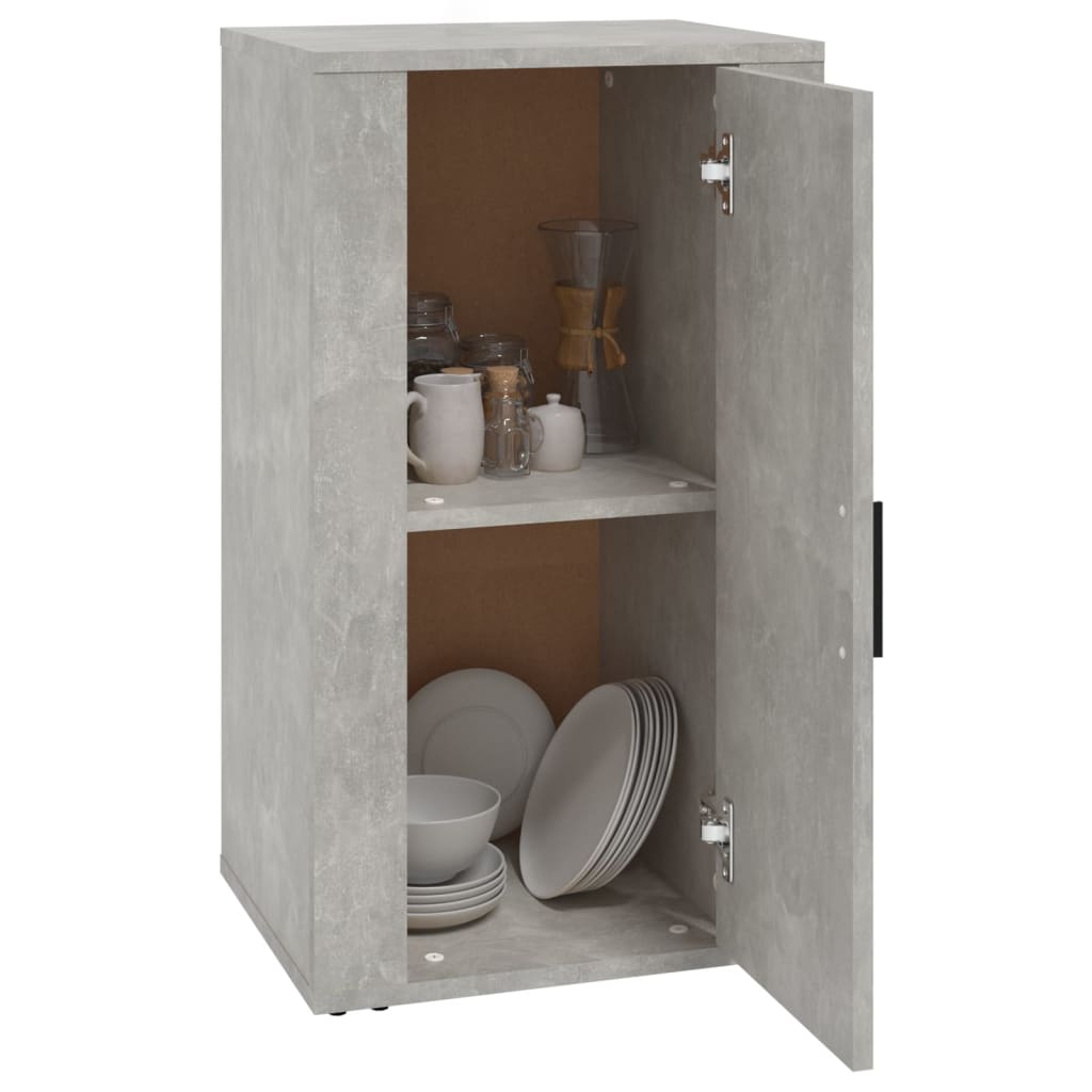 Sideboard Concrete Grey 40 x 33 x 70 cm Particleboard