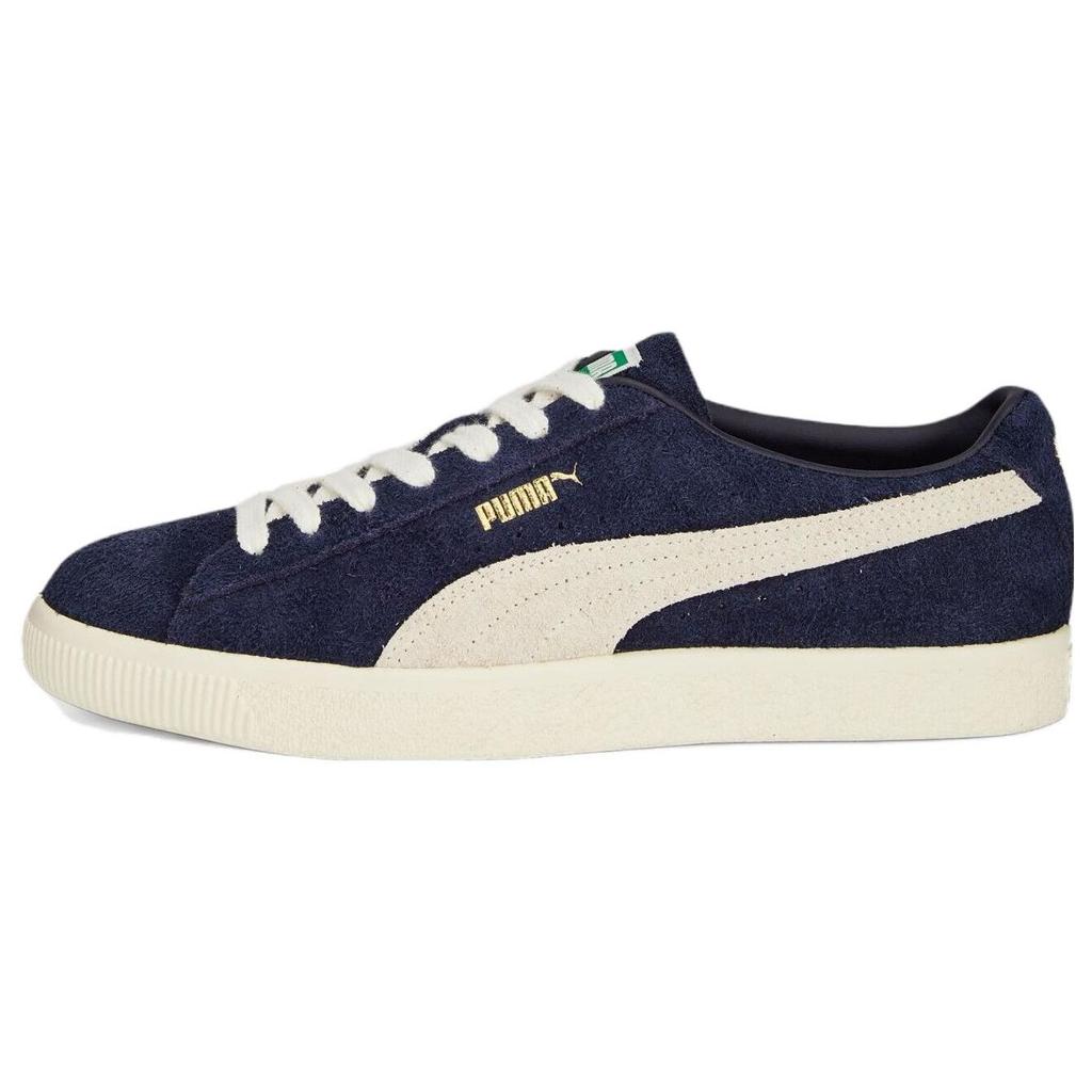 Puma Suede Vintage Hairy Suede - New Navy Men Sneakers Blue Frosted-Ivory 385698-05