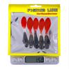 Zweifarbige künstliche Köder Angelköder Mini Softbaits Angelzubehör Swimbait Köder 7cm Wobbler Angelköder 5 Stück