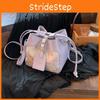Chic Women's Bag 2023 Latest Design Summer Single Shoulder Crossbody Bag Fashionable Texture Bucket Bag