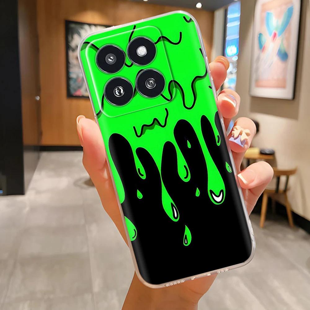 For Xiaomi 14 Pro Case Clear Creative Soft Silicone Phone Cases For Xiaomi 14 Mi 14 Mi14 Back Cover For Xiaomi Mi14 Pro Shells
