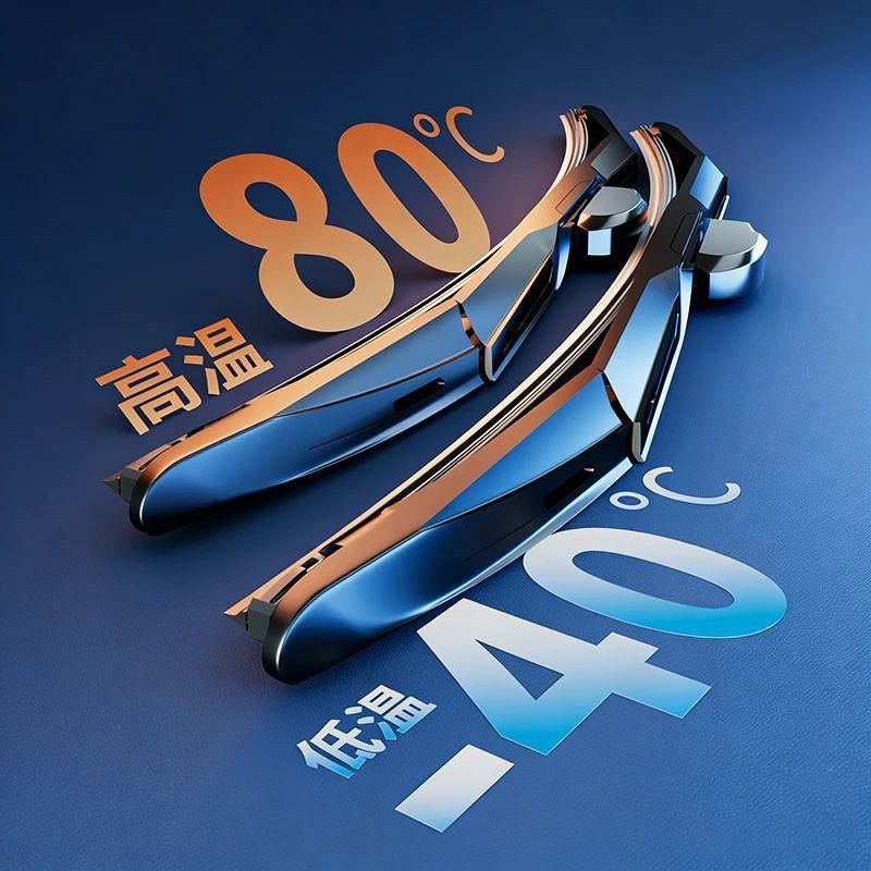 Compatible Wiper Blades for Toyota Corolla, Vios, Camry, RAV4, Highlander, Crown, and Levin