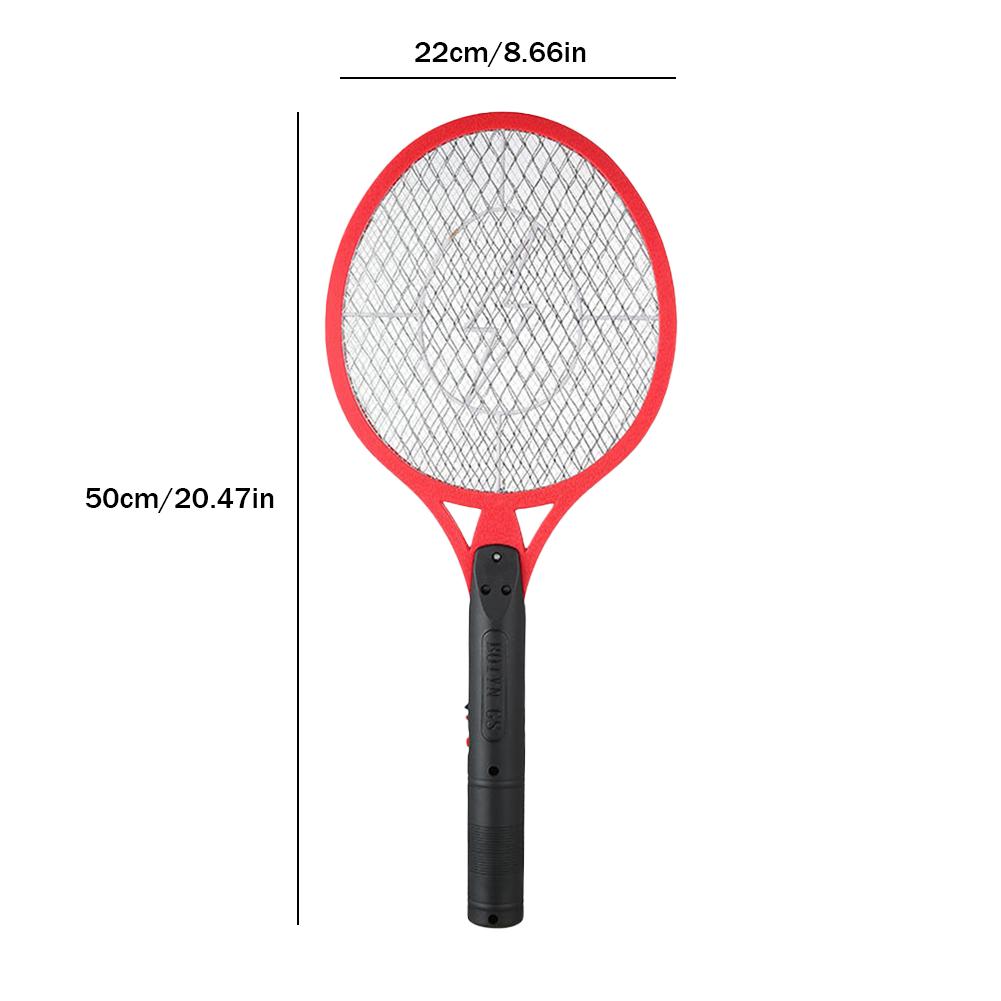 Electric Mosquito Racket 2-in-1 Fly Swatter Trap Electric Mosquito Swatter USB Rechargeable Mosquito Racket Fly Zapper For Home