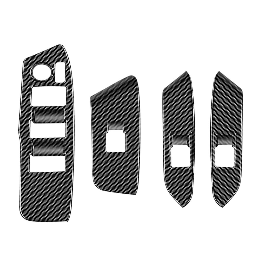 YOFAMO Door Window Switch Panel Cover for Toyota New Sienta MXPL10G MXPL15G 10 Series 2022 Interior Custom Car Dirt and Scratch Made of ABS Custom