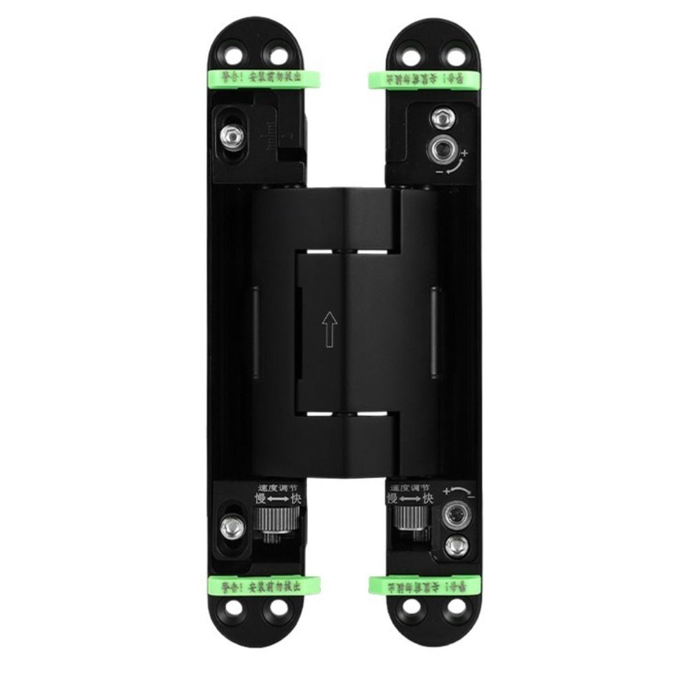 Silent Close Hydraulic Adjustable Hinge Invisible Mounting Folding Invisible Door Hinge Furniture Fittings Adjustable