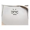 Tory Burch Mcgraw Double T Logo Striped Quilted Hardware Bucket Bag Women Bags Gray Beige 152218-029