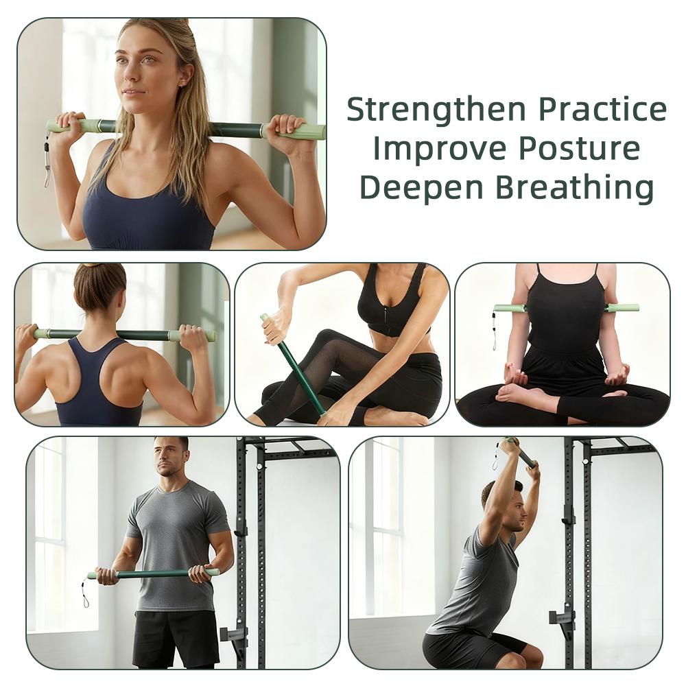 Yoga Fascia Stick Muscle Massage Roller Back and Leg Stretching Massager Muscle Relaxation Massage Roller Yoga Massage Stick