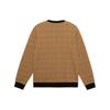 Coach Logo Print Round Neck Pullover Sweatshirt Men sweatshirt Brown C5760-RYU