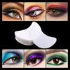 50PCS Eyeshadow Stencils Lint Free Under Eye Eyeshadow Gel Pad Sticker Eye Makeup Tools