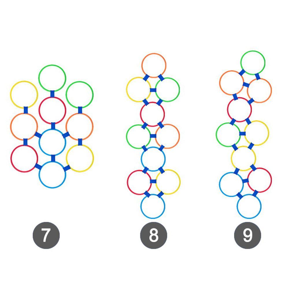 Sale Indoor Carnival Game Outdoor Sensory Play Kids Sports Hopscotch Outdoor Toys Jump Circle Ring