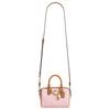 Coach Handbag Valentine's Day Limited Rowan 17 Classic Presbyopia Chain Flower Charm Detachable Shoulder Strap Artificial Leather Boston Bag Crossbody