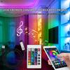 3M USB RGB LED Strip Light 60Leds 5V SMD2835 Bluetooth Control Flexible Strip Lamp For Bedroom Computer TV Backlight