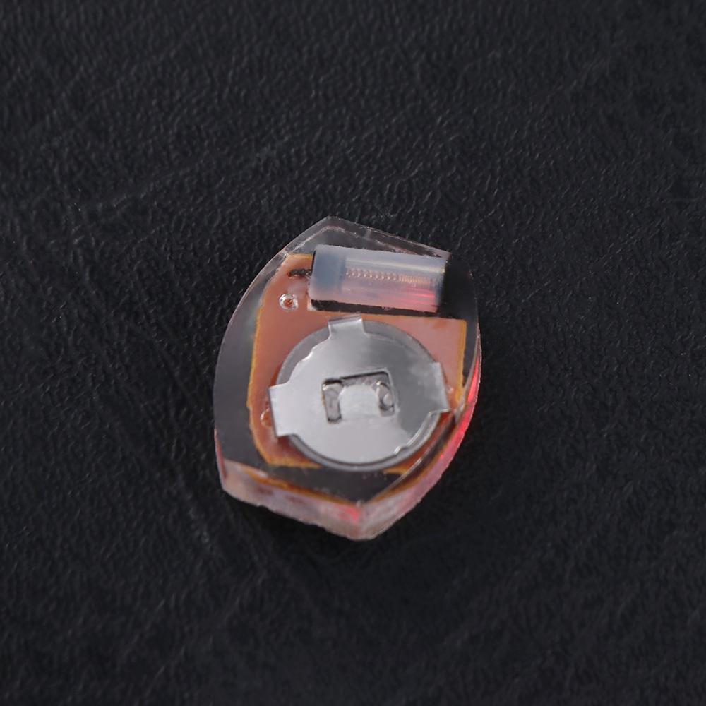 10Pcs Shoe Decoration Plastic LED Shoe Light Luminous Miniature Movement Electronics Lamp Glowing Vibrating Light Woman Men