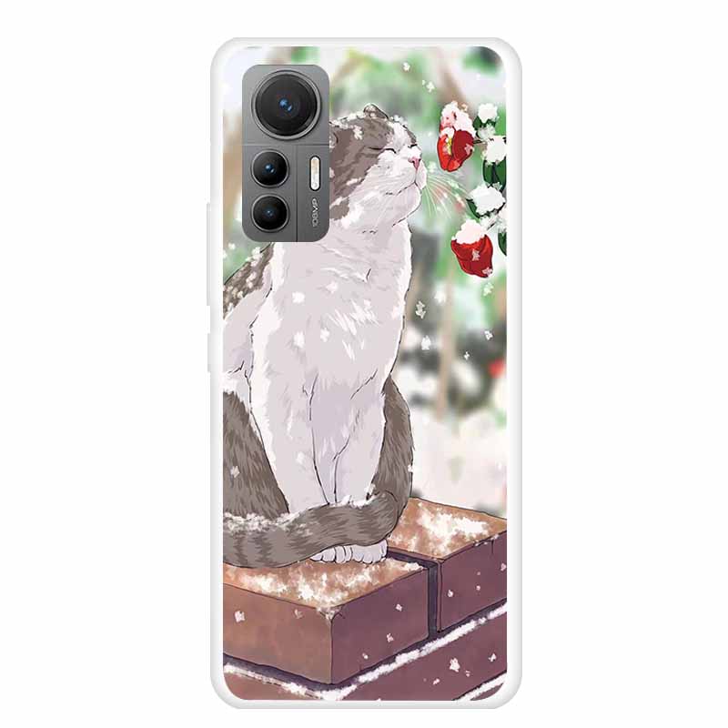 For Xiaomi Redmi K50 Ultra Case Christmas Soft Silicone Back Cover Phone Case for Redmi K50 Extreme Edition Clear Cartoon Funda