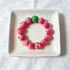 Resin Fruit Resin Bracelet Cartoon Mango Summer Dopamine Wrist Jewelry Multi-color Elastic Rope Y2K Beaded Bracelet