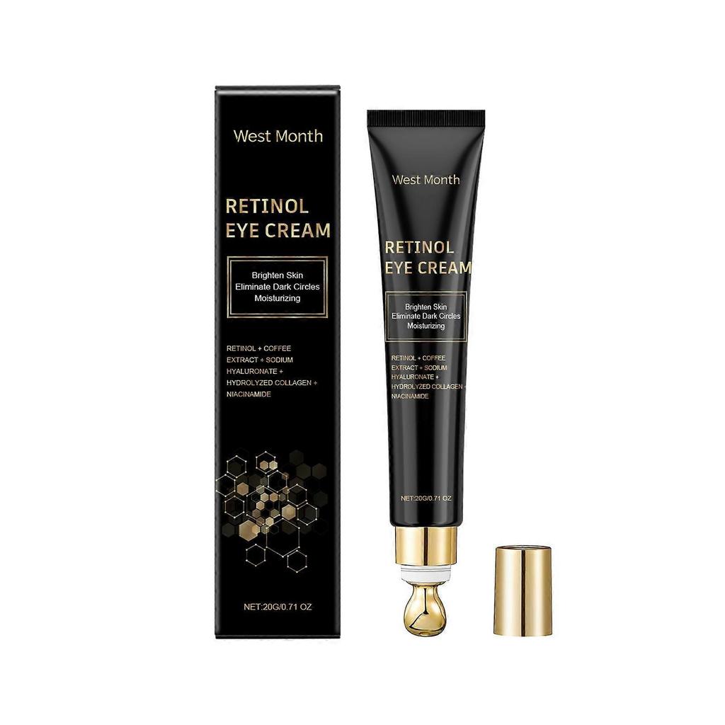 Retinol eye cream, firming and moisturizing eye cream, anti-wrinkle eye cream to combat dark circles