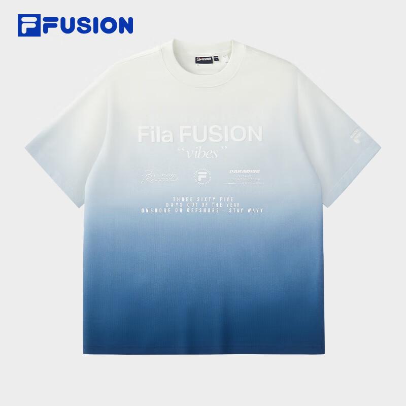 FILA FUSION Men s Gradient Knit Short Sleeve T-Shirt M