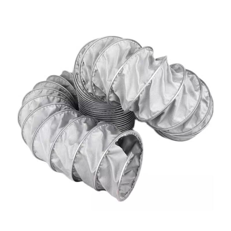 High-Temperature Fiberglass Fire-Retardant Duct Hose