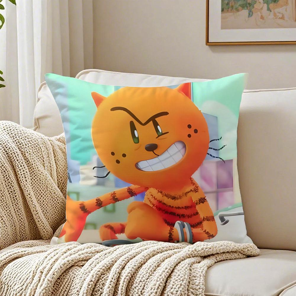 Funny Heroic American Comic DDogman Cushion Cover Pillowcase Antidustmite living Room Sofa Decor Cushion Room