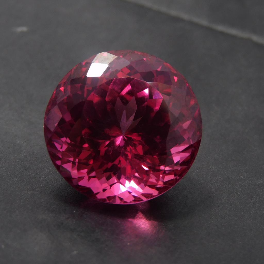 Natural Pink Sapphire Round Cut 25.30 Ct CERTIFIED Loose Gemstone Gift For Her